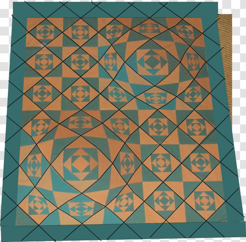 Quilt Symmetry Textile Line Pattern - Material Transparent PNG