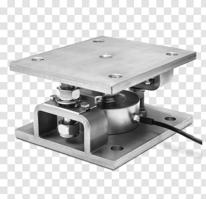 Load Cell Sensor Strain Gauge Measuring Scales Compression - Capacitance - Sae 304 Stainless Steel Transparent PNG