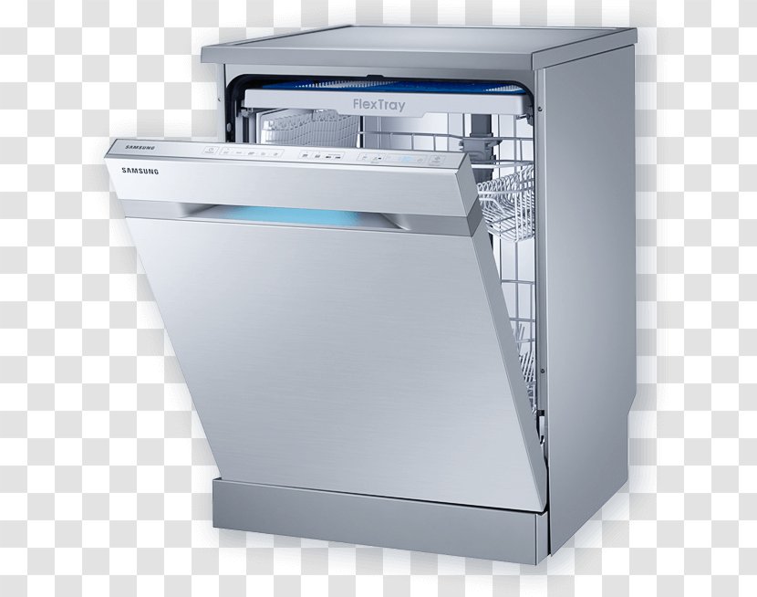 Dishwasher Samsung Home Appliance Kitchen Sink Washing Machines - Stainless Steel Transparent PNG