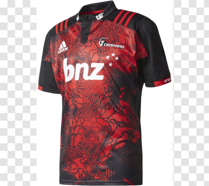 Crusaders New Zealand National Rugby Union Team Super Chiefs Highlanders - Clothing - Jersey Design Transparent PNG