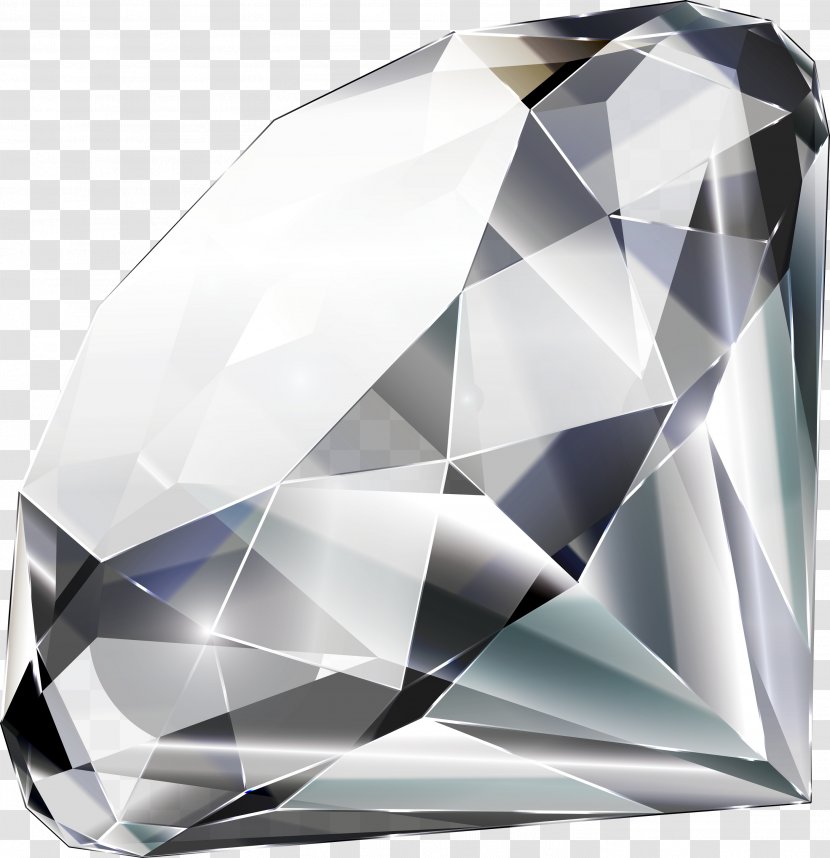 Brilliant Gemstone Clip Art Diamond - Red Transparent PNG