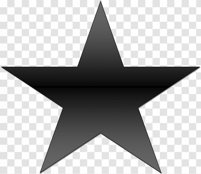 Star Clip Art - Wikimedia Commons - Black Transparent PNG