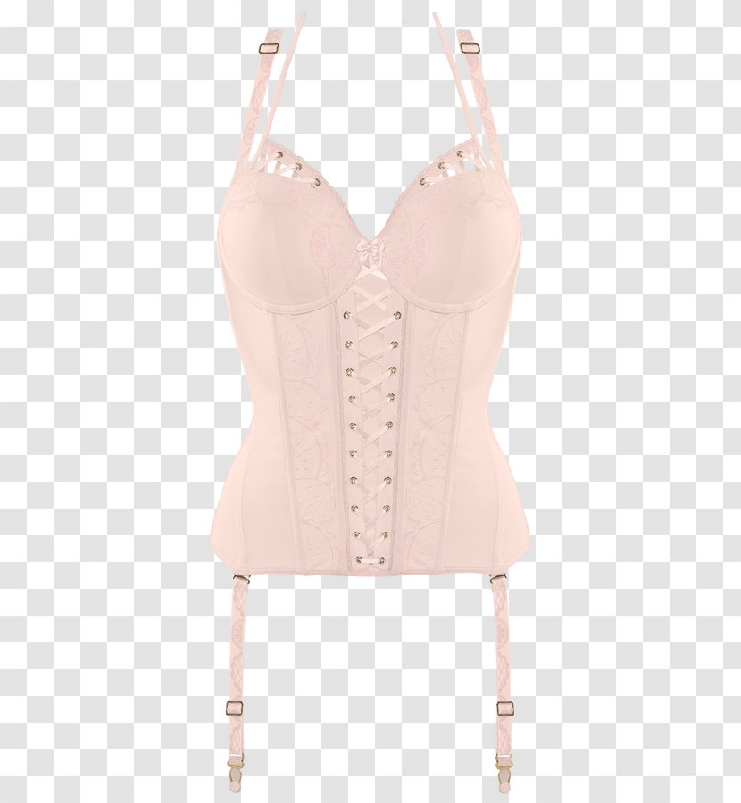 Girdle Corset Bra Pink M Top - Frame - Plunge Return Transparent PNG