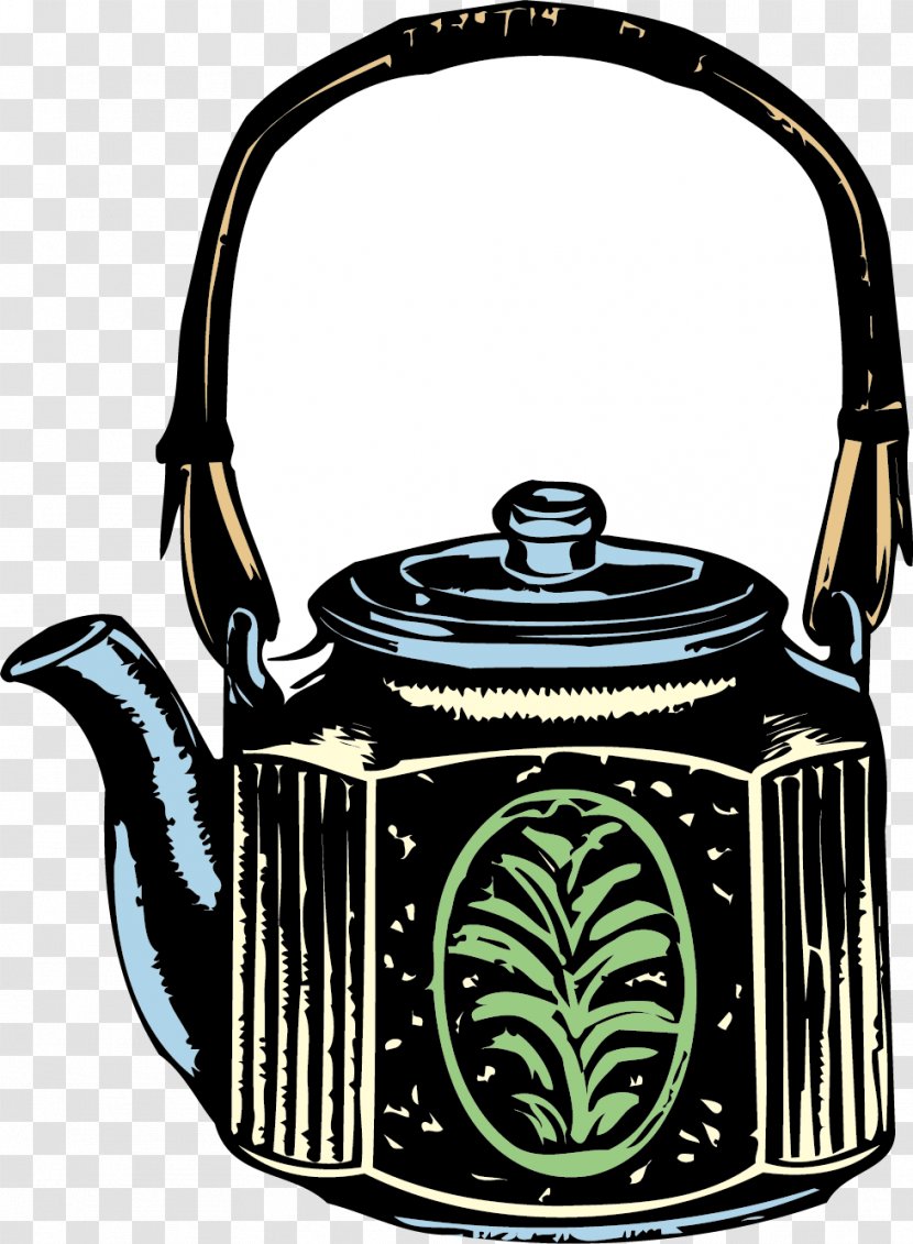Kettle Teapot Cauldron Clip Art - Brand - Vector Material Transparent PNG