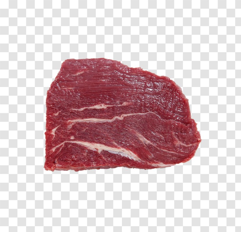 Flat Iron Steak Ham Game Meat Cecina Bresaola - Cartoon Transparent PNG