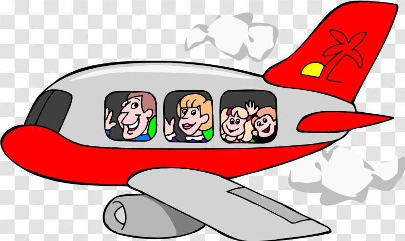 Airplane Flight Fixed-wing Aircraft Child Clip Art Transparent PNG