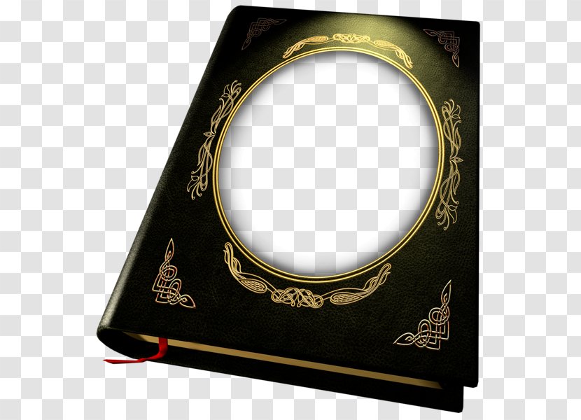 Book Picture Frames - Drumhead - BLACK AND GOLD Transparent PNG