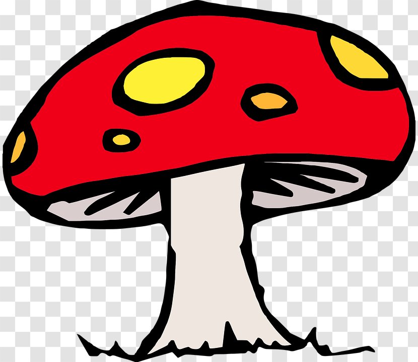 Common Mushroom Clip Art - Artwork - Hand Drawn Mushrooms Transparent PNG