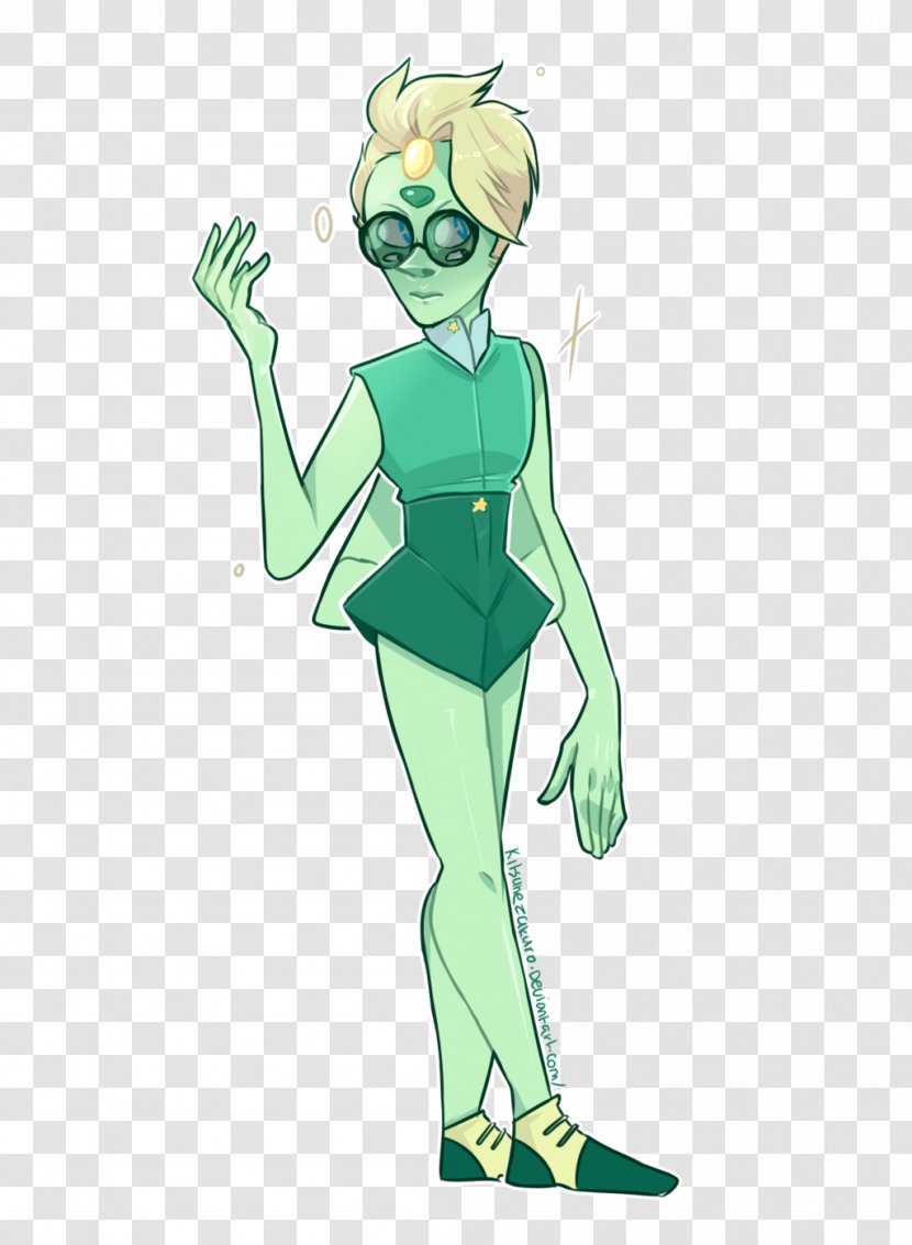 Art Peridot Bismuth Kitsune Zakuro - Cartoon - Steven Universe Transparent PNG