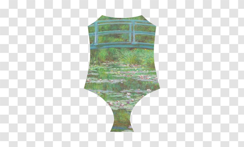 Water Lilies The Lily Pond National Gallery Of Art Impressionism - Sleeve - Japan Bridge Transparent PNG