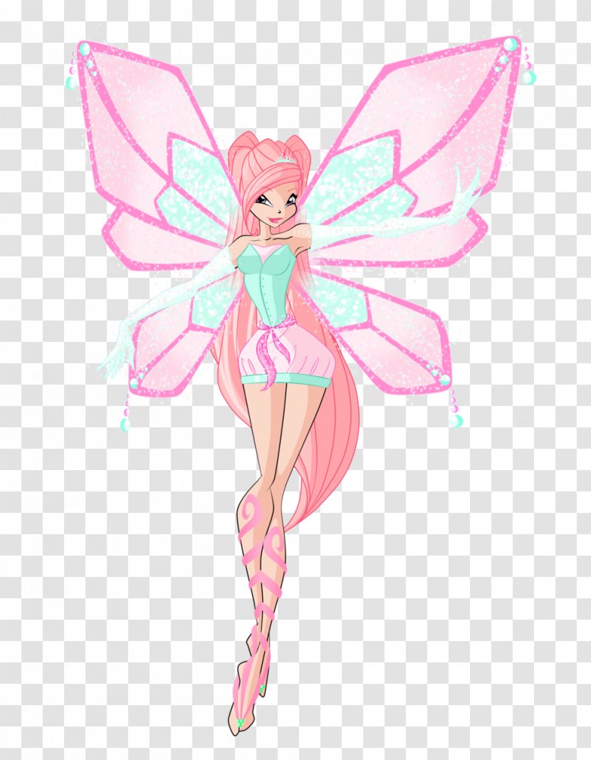 Bloom Aisha Musa Stella Winx Club: Mission Enchantix - Moths And Butterflies - Fairy Transparent PNG