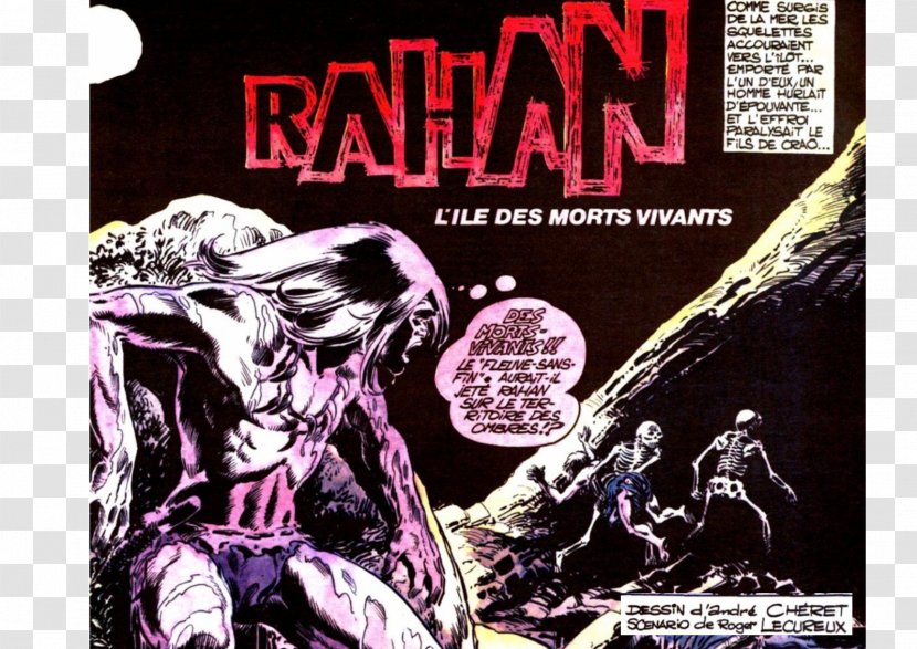 Rahan Intégrale Noir Et Blanc Comic Book Comics Superhero - Cartoon - OMB Peezy Memes Transparent PNG