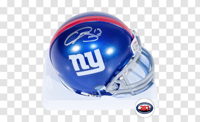 Motorcycle Helmets American Football Protective Gear Personal Equipment - New York Giants Transparent PNG