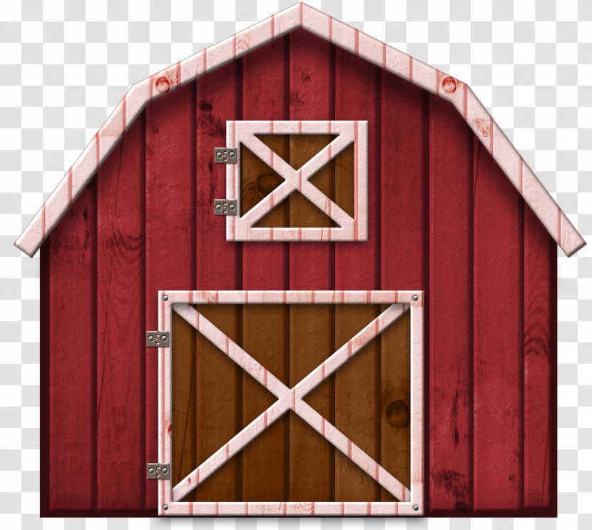 Paper Farm Clip Art - Barn Transparent PNG