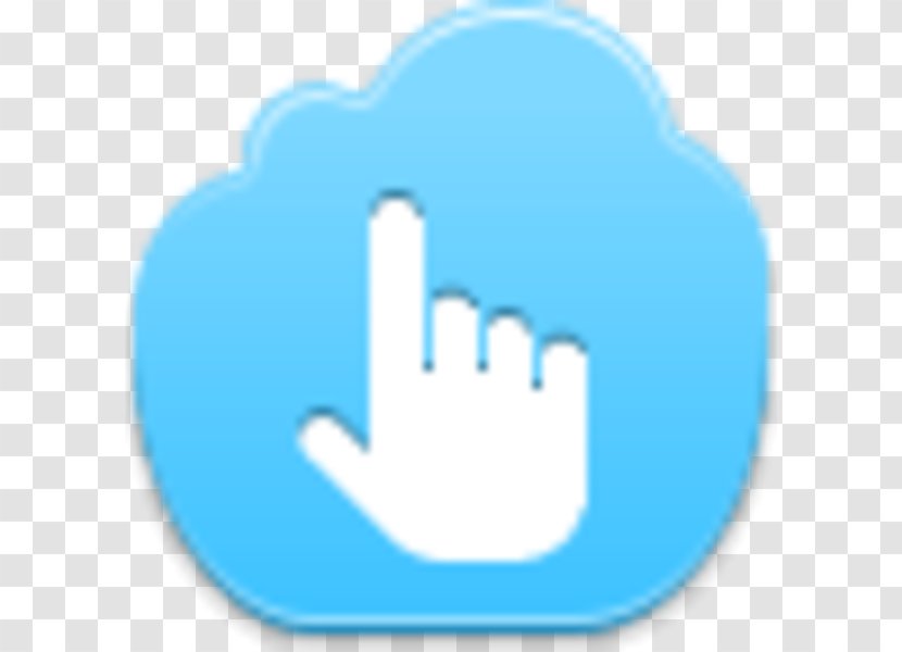 Clip Art - Blue - Cloud Transparent PNG