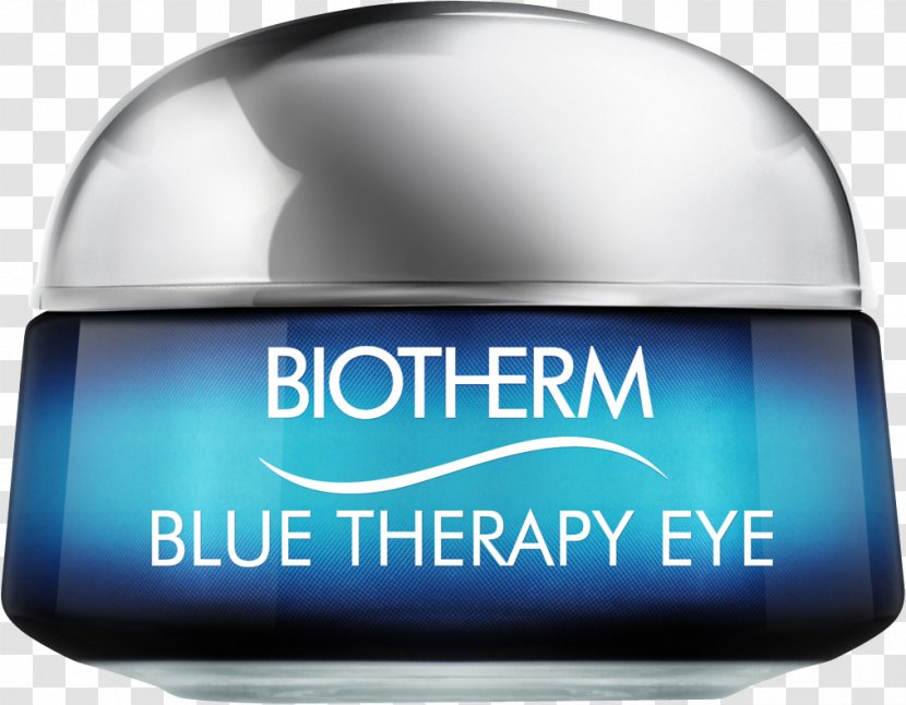 Biotherm Blue Therapy Eye Cosmetics Accelerated Serum Cream - Logo - Eliminate Bags Under Eyes Transparent PNG