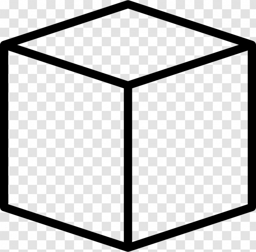 Shape Square Cube Box Mirror Image - Net Transparent PNG