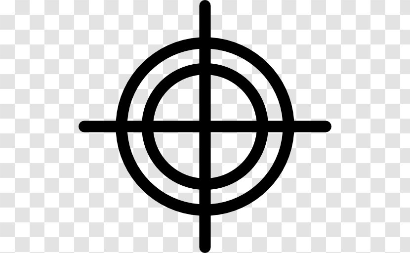 Shooting Target Reticle - Telescopic Sight Transparent PNG