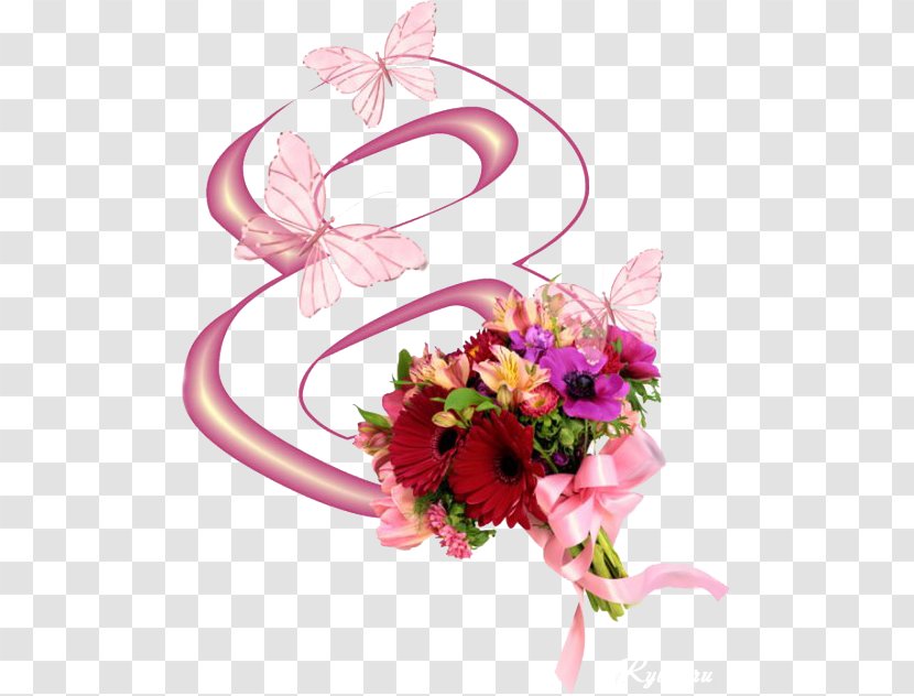 Wedding Anniversary Flower Bouquet - Birthday - March 8 Transparent PNG