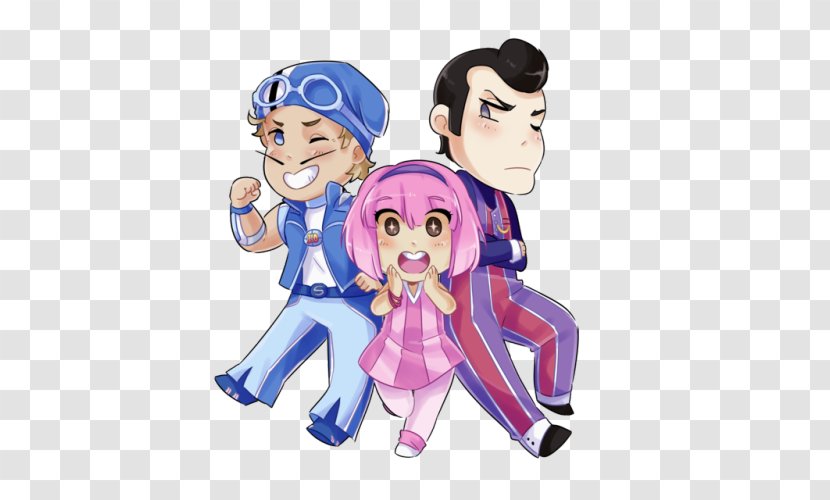 Sportacus Stephanie Robbie Rotten Character - Cartoon - (lazytown) Transparent PNG