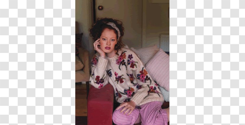 Knitting Sweater Fair Isle Yarn Jacquard Weaving - Heart - Sloppy Joe Transparent PNG