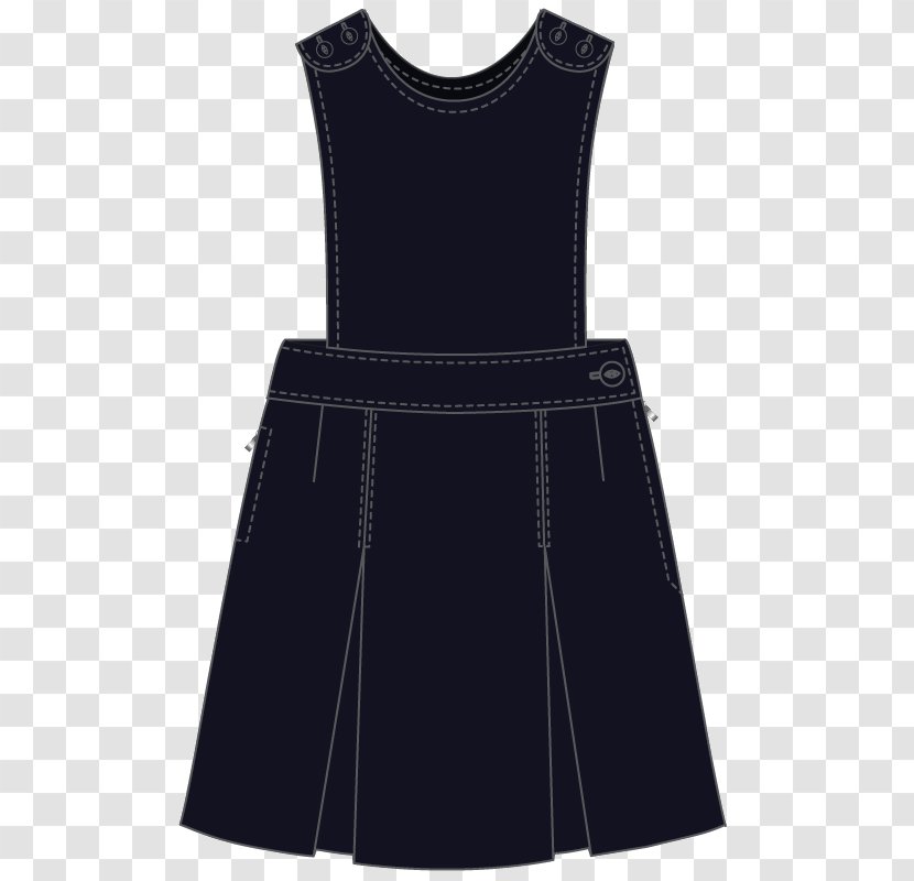 Little Black Dress Folk Costume Dirndl Top - Heart Transparent PNG