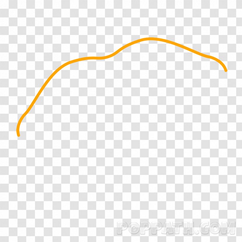 Line Angle Clip Art - Yellow - Kiss Mark Transparent PNG
