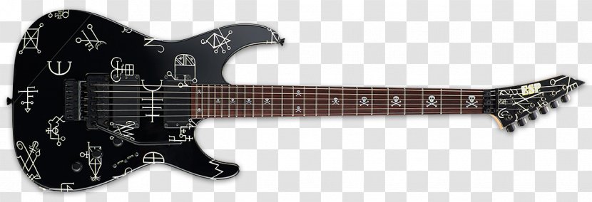 Ibanez RG Seven-string Guitar Electric - Acoustic - Kirk Hammett Transparent PNG