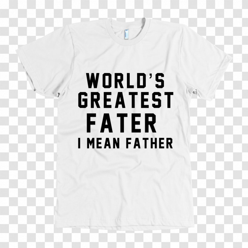 T-shirt Sleeve Logo Outerwear - World Best Dad Transparent PNG