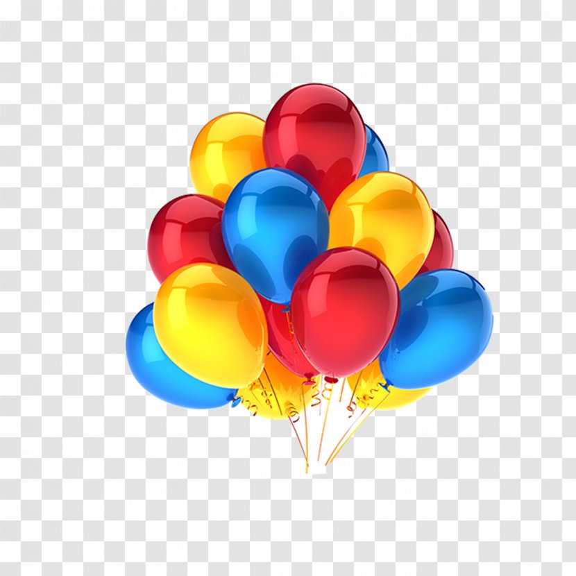 Gas Balloon Stock Photography Hot Air - Colored Balloons Transparent PNG