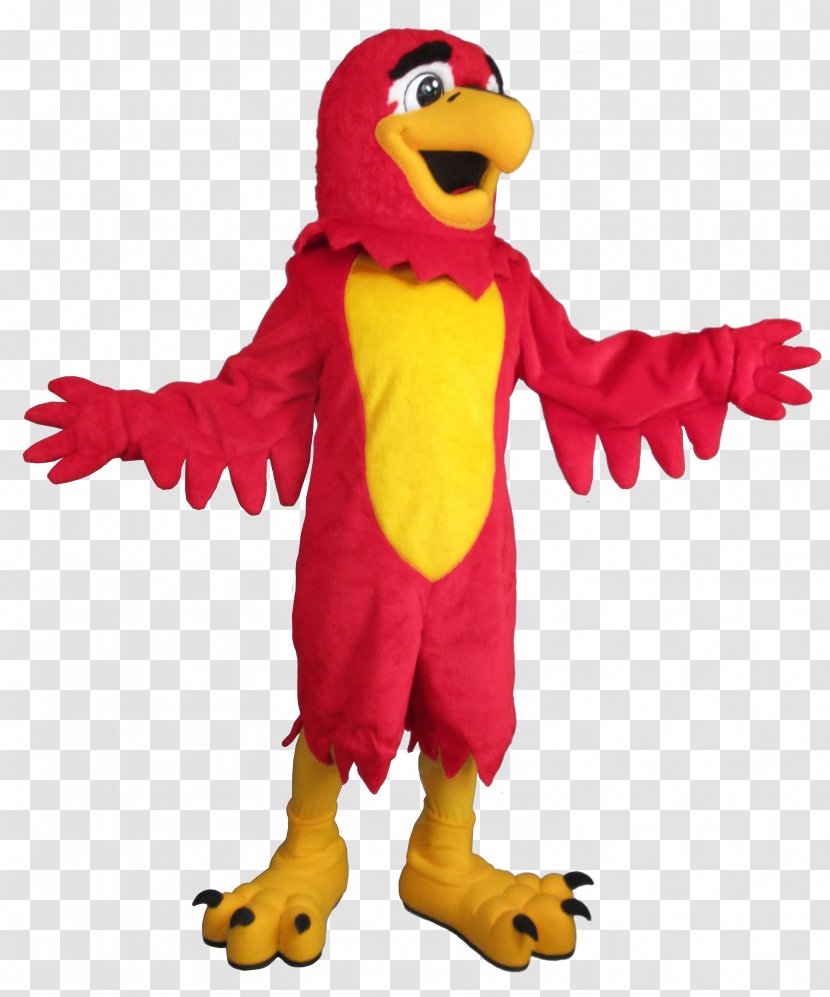 Mascot Freddie Falcon Costume Olathe South High School Beak - Fictional Character Transparent PNG
