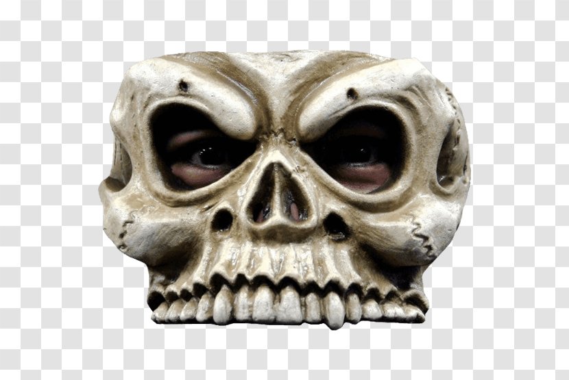 Mask Skeleton Human Skull Disguise Face - Masquerade Ball Transparent PNG
