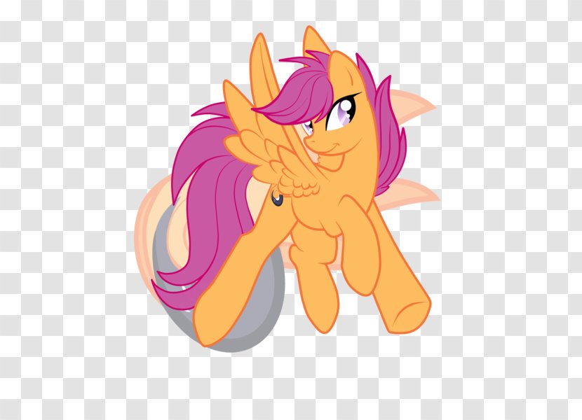 My Little Pony Princess Luna Tail - Silhouette Transparent PNG