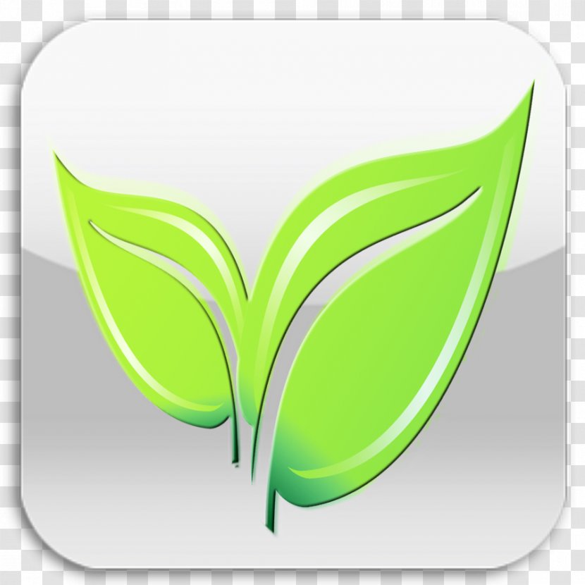 Leaf Font - Grass - Green Icon Transparent PNG