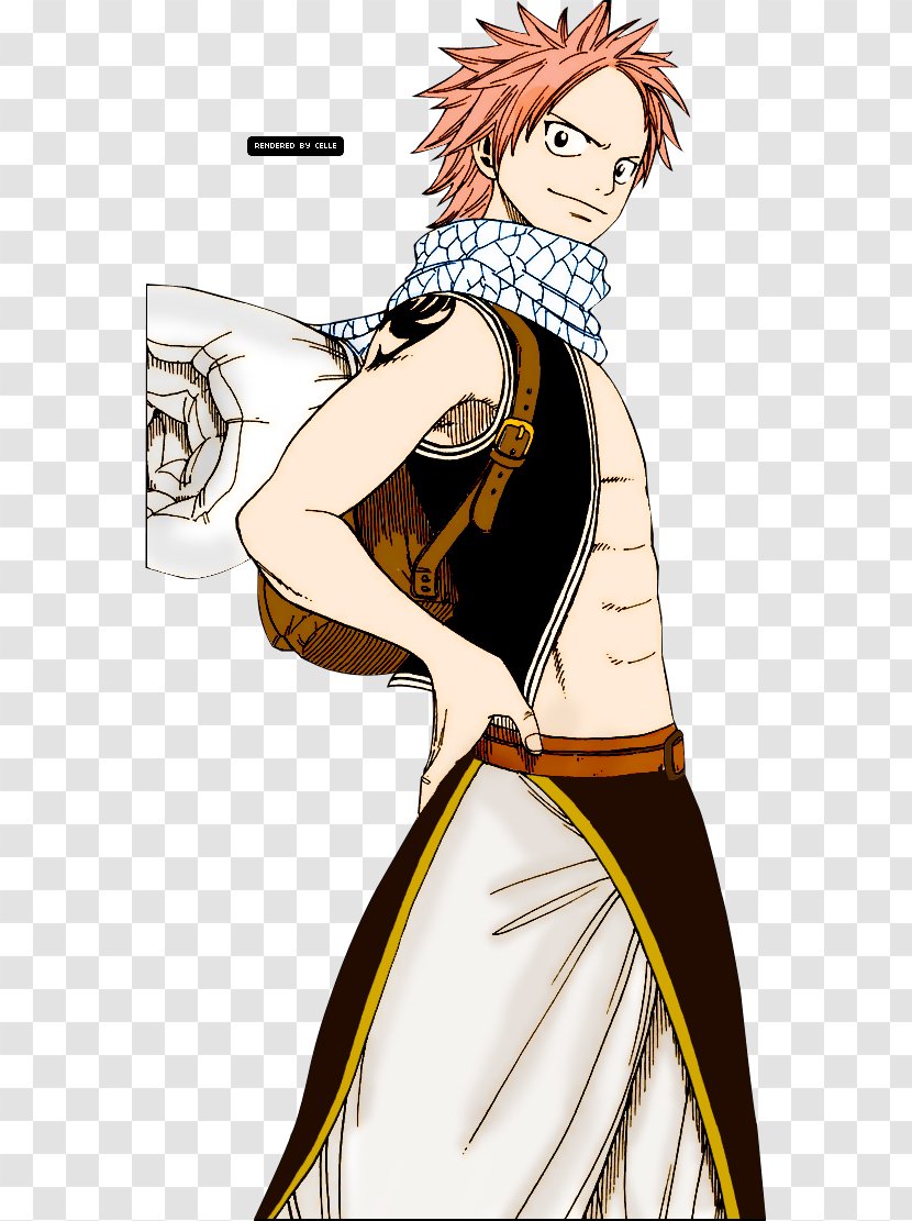 Natsu Dragneel Fiction Costume Design Cartoon - Flower - Fairy Tail Transparent PNG