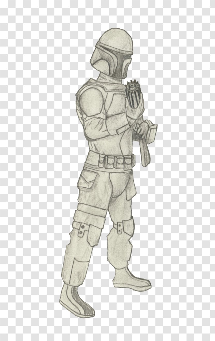 Costume Design Armour Knight Sketch - Muscle Transparent PNG