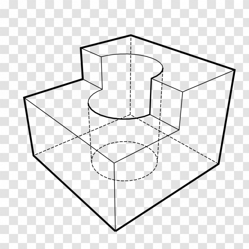 Drawing /m/02csf Rectangle Area - White Transparent PNG