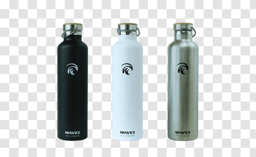 Water Bottles Stainless Steel Glass Bottle - Drinkware Transparent PNG