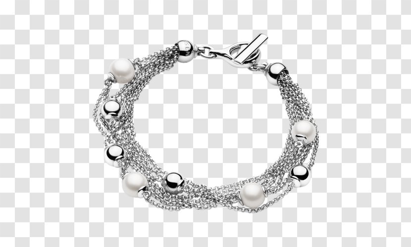 Earring Bracelet Jewellery Necklace Silver - Chain Transparent PNG
