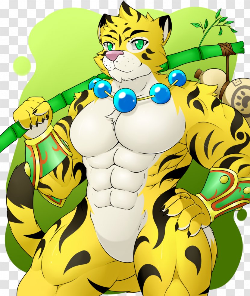 Tiger Cat DeviantArt - Yellow Transparent PNG