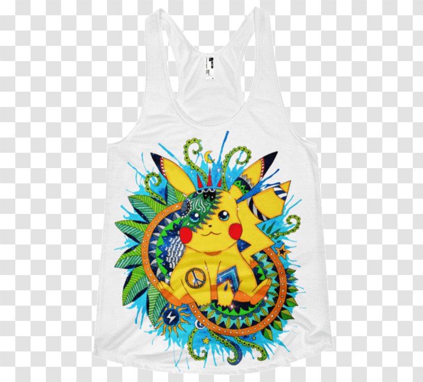 T-shirt Gray Wolf Pikachu Drawstring Messenger Bags Transparent PNG