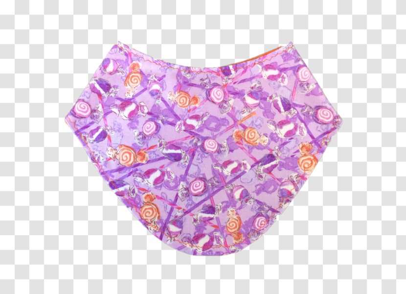 Paisley Bib Textile Kerchief Shoe - Pink - Drying Baby Clothes Transparent PNG