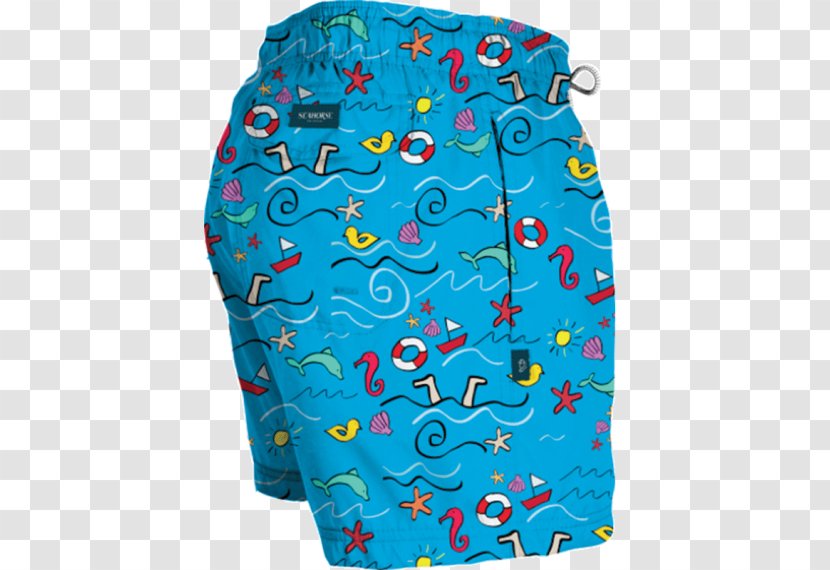 Textile Trunks Clothing Toddler Sleeve - Shorts - Seahorse Transparent PNG