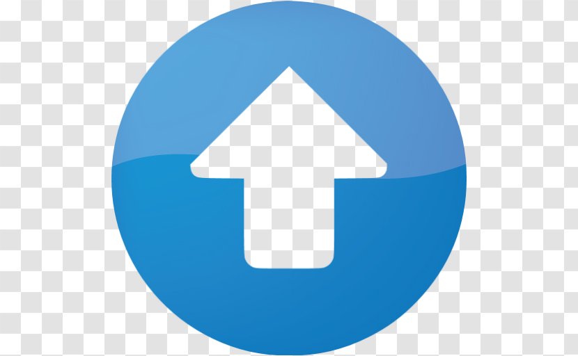 World Wide Web Blue 2.0 - Azure - Arrow Up Logo Transparent PNG