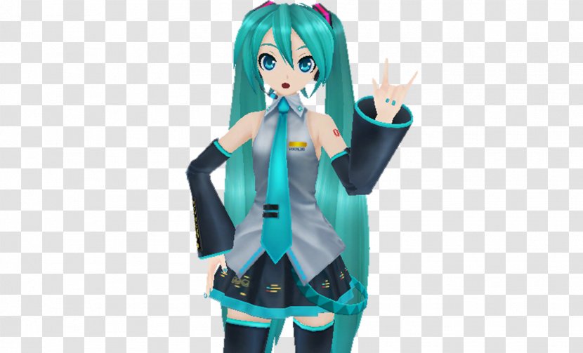 Hatsune Miku: Project DIVA F 2nd Diva X Arcade Mirai DX - Cartoon - Miku Transparent PNG