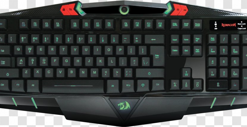 Computer Keyboard Mouse Gaming Keypad Backlight Roccat - Laptop Replacement Transparent PNG