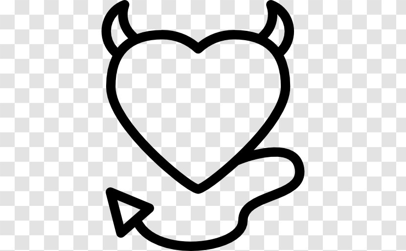 Devil - Heart - Cartoon Transparent PNG