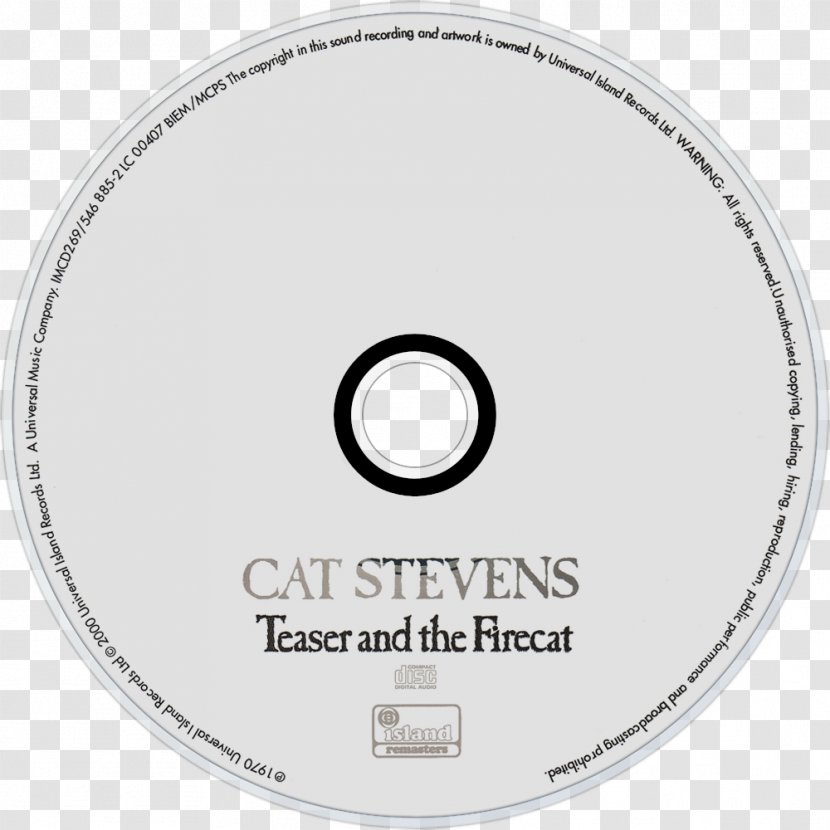 Teaser And The Firecat Compact Disc United Kingdom Phonograph Record - Brand Transparent PNG