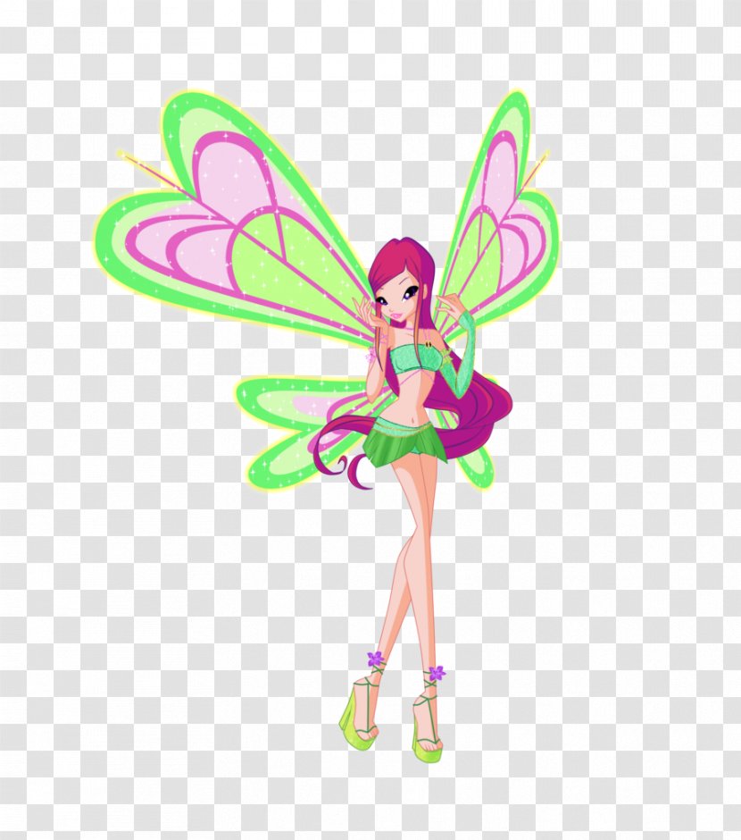 Roxy Tecna Stella Musa Winx Club: Believix In You - Mythical Creature - Fairy Transparent PNG