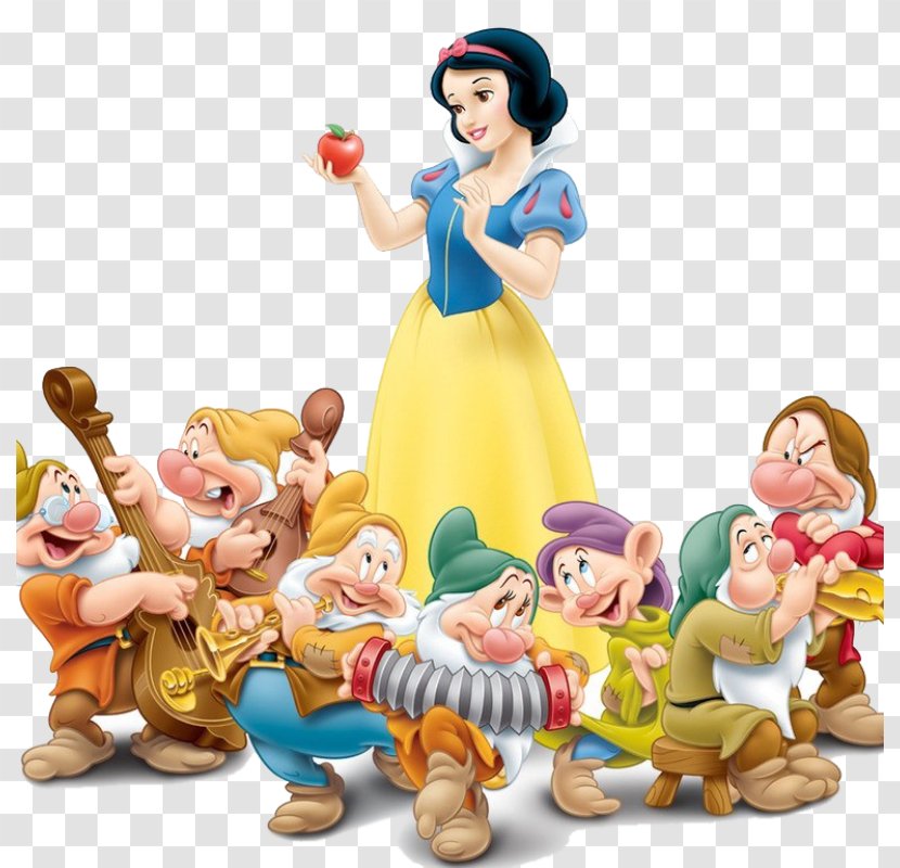 Seven Dwarfs Snow White Evil Queen Dopey Grumpy - Bashful Transparent PNG